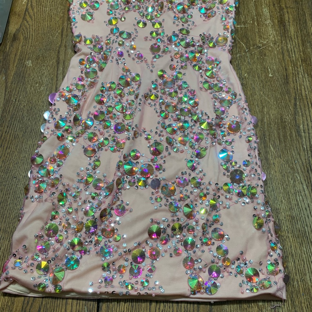 Strapless cocktail/party dress